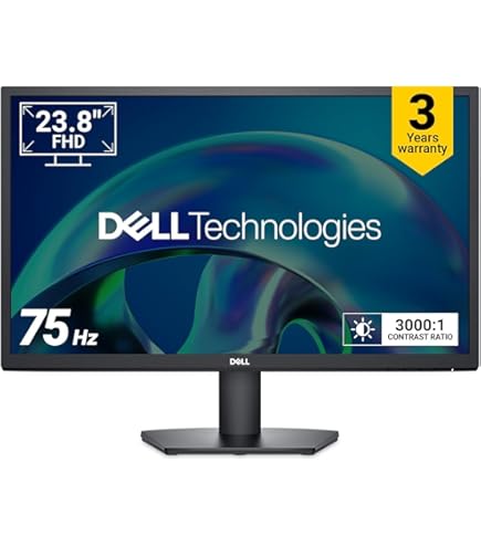 Dell 24 Monitor - P2422HE - Full HD 1080p, IPS Technology, USB-C